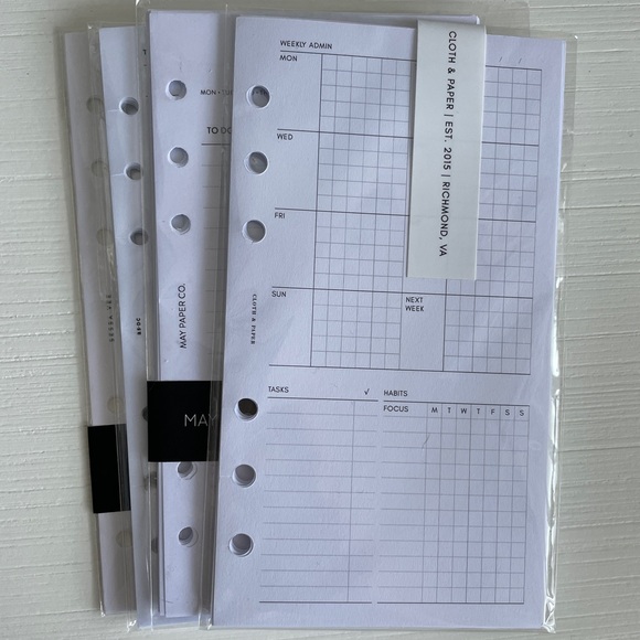 Personal Planner Bundle - Calendar Inserts - Picture 1 of 5